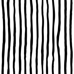 stripes seamless vector pattern. Doodle style