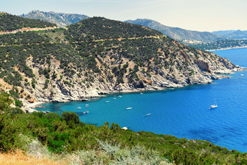 Fototapeta na wymiar Bucht auf Sardinien