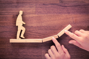 Coach motivate to personal development and growth