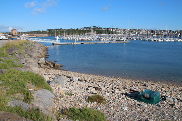 Fototapeta premium port and atlantic coast in camaret-sur-mer (brittany - france)