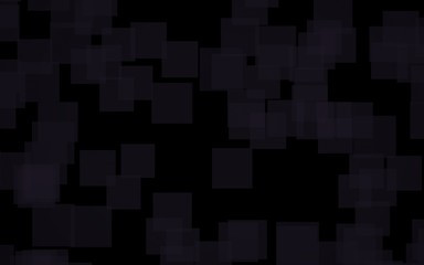 Black abstract background. Backdrop with grey squares. 3D illustration