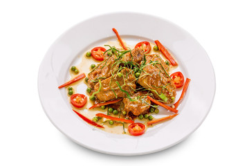 Stir fried pork spicy