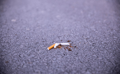 Quit smoking for life on World no Tobacco day concept.
