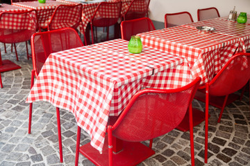 Terraza de restaurante.