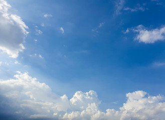 Obraz premium Summer sky.The sky is the space around the Earth which you can see when you stand outside and look upwards.skies clear.