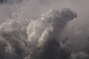 Volumetric clouds, thunderclouds