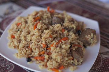 rice with meat