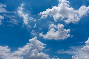 Obraz premium blue sky and clouds