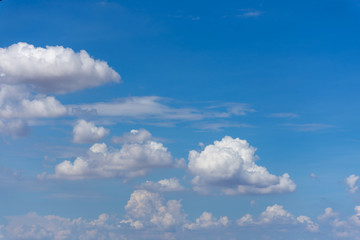 blue sky with clouds