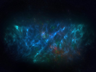 Blue nebulae