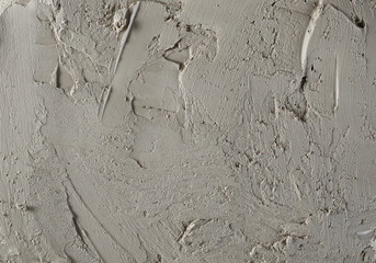 Grey modelling clay background and texture