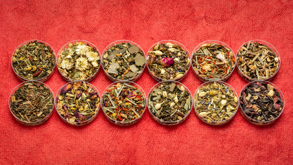 herbal blend Chinese tea collection
