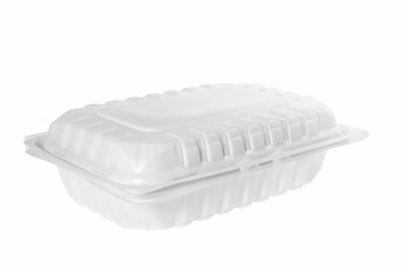 Plastic food container.