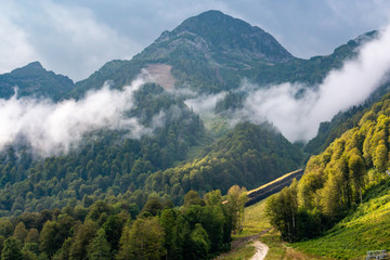 photo of mountains in Sochi