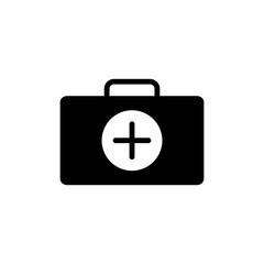 First Aid Kit Icon Design Vector Template