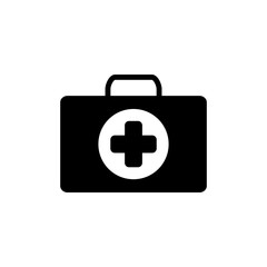 First Aid Kit Icon Design Vector Template