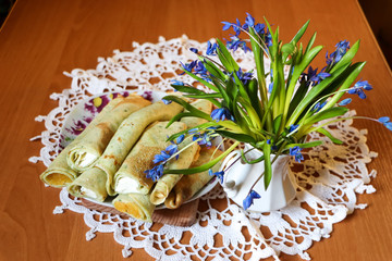 fresh spring onions