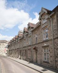 House in the town centre of Cirencester, Gloucestershire, UK