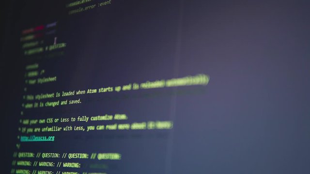 HTM Code uploading error message