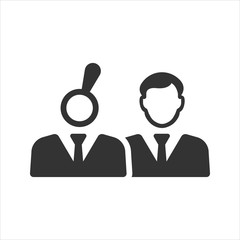 Hiring employee icon