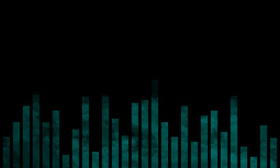 Artificial Intelligence AI Assistant Voice Visualization. Abstract Digital EQ Equalizer. Sound Wave Design Element. Speaking Sound Wave. Artificial Intelligence AI Assistant Voice Visualization.