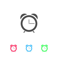 Clock icon flat
