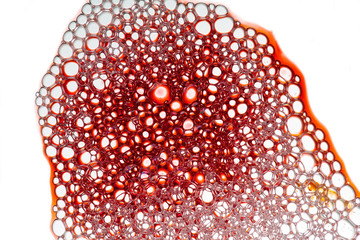 Soap Bubbles, abstract texture, macro photography