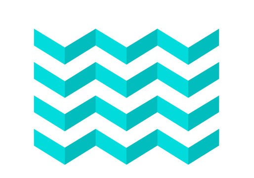 Figuras geom&eacute;tricas en zig zag