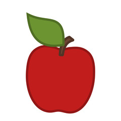 Icon  apple  Isolated on white background.