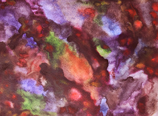 Trendy watercolor, great design for any purposes. Violet color. Abstract background. Watercolour abstract texture. Abstract modern print. Beautiful light. Watercolor texture