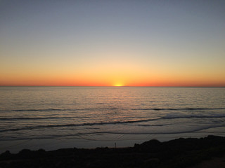 Del Mar California Sun Set