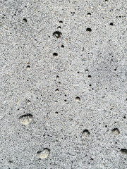 Close up shot of a concrete block