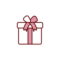 Gift icon vector design template