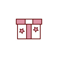 Gift icon vector design template