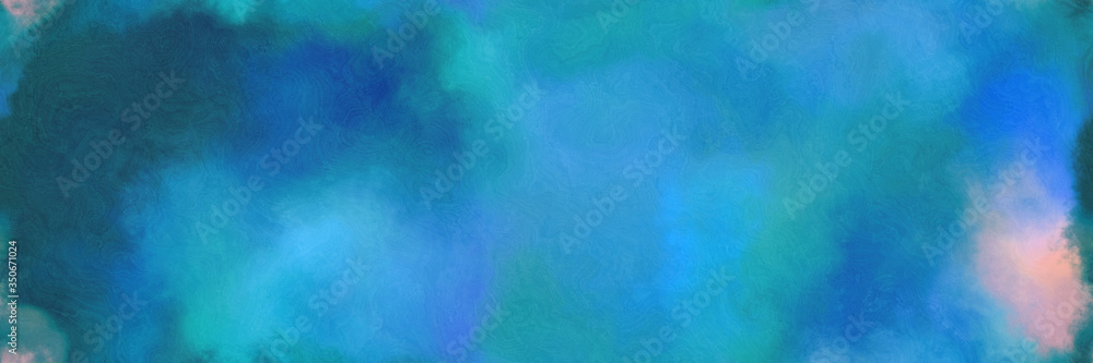 Poster seamless pattern abstract watercolor background with watercolor paint with steel blue, dark slate gr