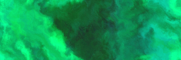 repeating pattern abstract watercolor background with watercolor paint with sea green, teal green and dark slate gray colors and space for text or image