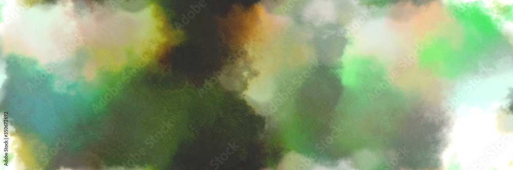Poster seamless abstract watercolor background with watercolor paint with gray gray, light gray and tan colors and space for text or image