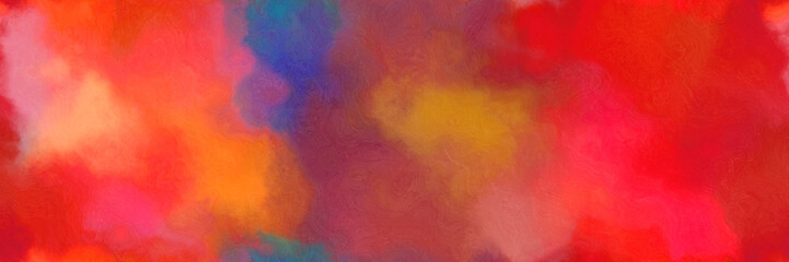 repeating abstract watercolor background with watercolor paint with crimson, dark slate blue and pale violet red colors. can be used as web banner or background