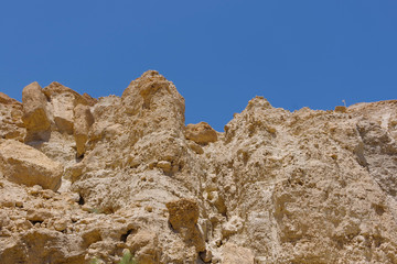 Park in Israel near the dead sea of Ein Gedi. 