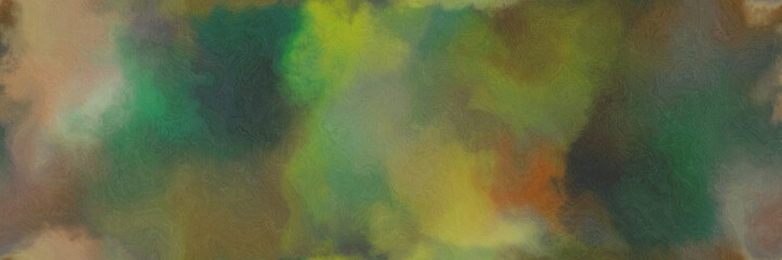 seamless pattern abstract watercolor background with watercolor paint with dark olive green, pastel brown and dark slate gray colors. can be used as web banner or background