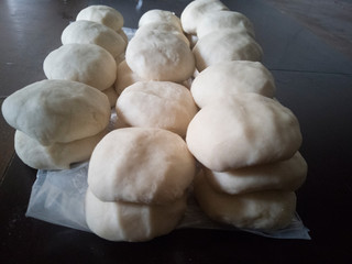 bollos para elaborar tortillas de harina