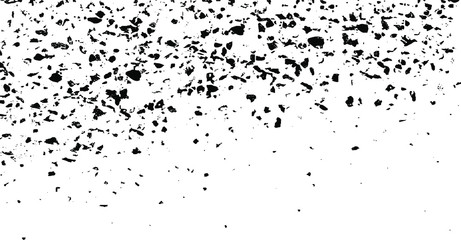 Rough black and white texture vector. Distressed overlay texture. Grunge background. Abstract textured effect. Vector Illustration. Black isolated on white background. EPS10.