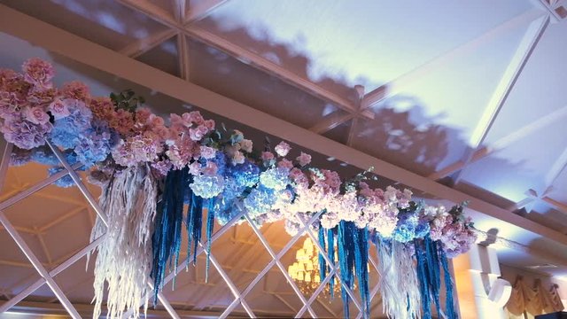 Wedding decor. Beautiful decoration for a wedding