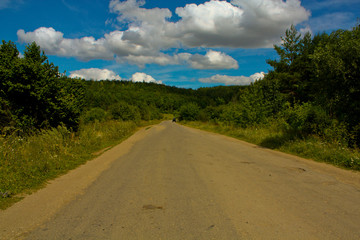 road in the mountains
