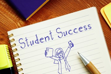 Student Success inscription on the sheet.