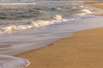 beach early in the morning
