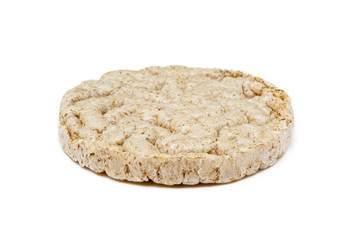 Cereal puffed sandwiches isolated on white background