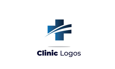 Fototapeta premium clinic logos can also for clinic logos, medical logo, eye specialist clinic, health care, dental clinic, beauty clinic, drugstore, pharmacy, Nutritionists, Nurses, midwife designed with a modern