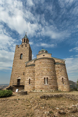 Fototapeta na wymiar Church in the medieval stronghold Tsarevets in Veliko Tarnovo, Bulgaria