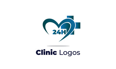 clinic logos can also for clinic logos, medical logo, eye specialist clinic, health care, dental clinic, beauty clinic, drugstore, pharmacy, Nutritionists, Nurses, midwife 
designed with a modern